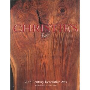 Christie's Auction Catalog June 7 2000 20th Century Decorative Art Lauder Estate